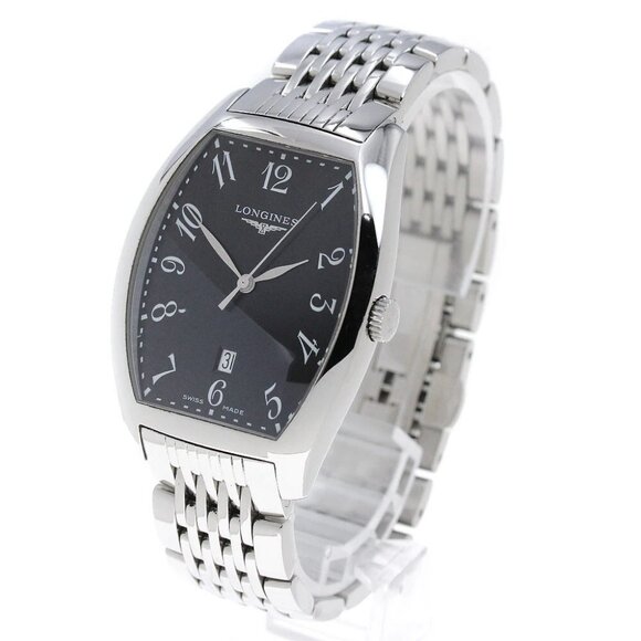 LONGINES Evidenza Date black Dial Quartz Men's Watch_847354 - Picture 2 of 6